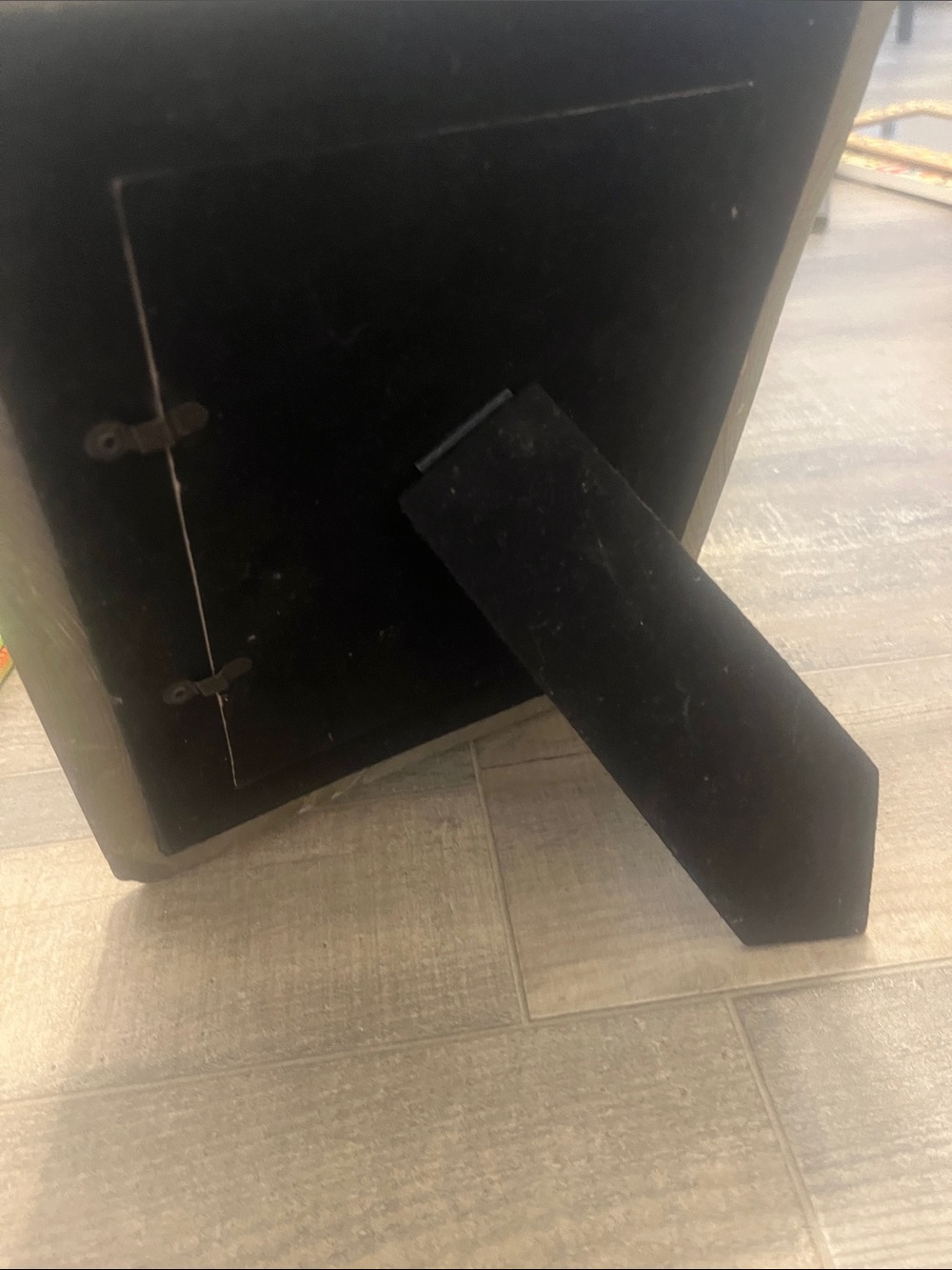 Rustic Slate-Look Picture Frame in Brown - Picture 8 of 14